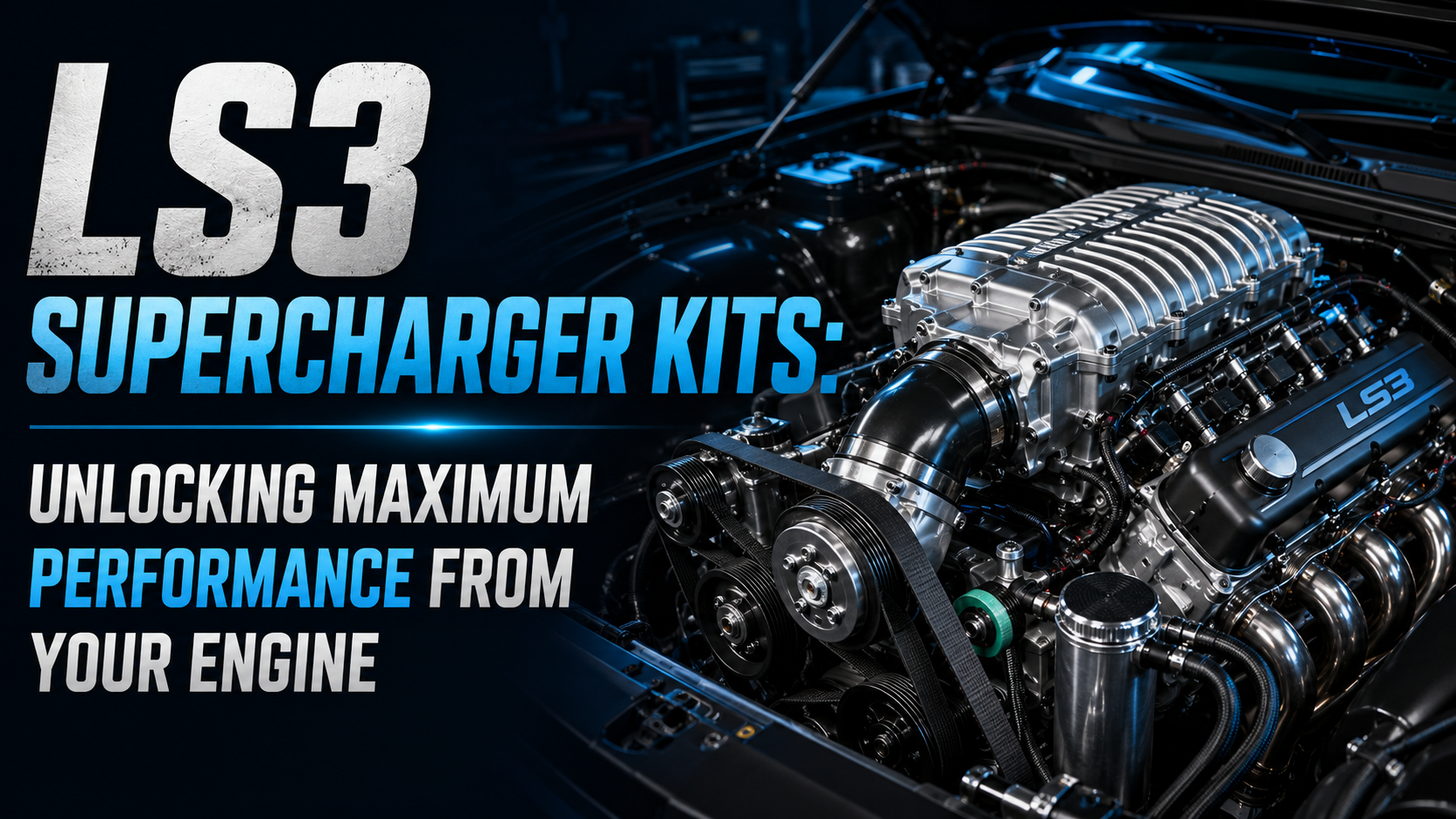 LS3 Supercharger Kits: Unlocking Maximum Performance From Your Engine
